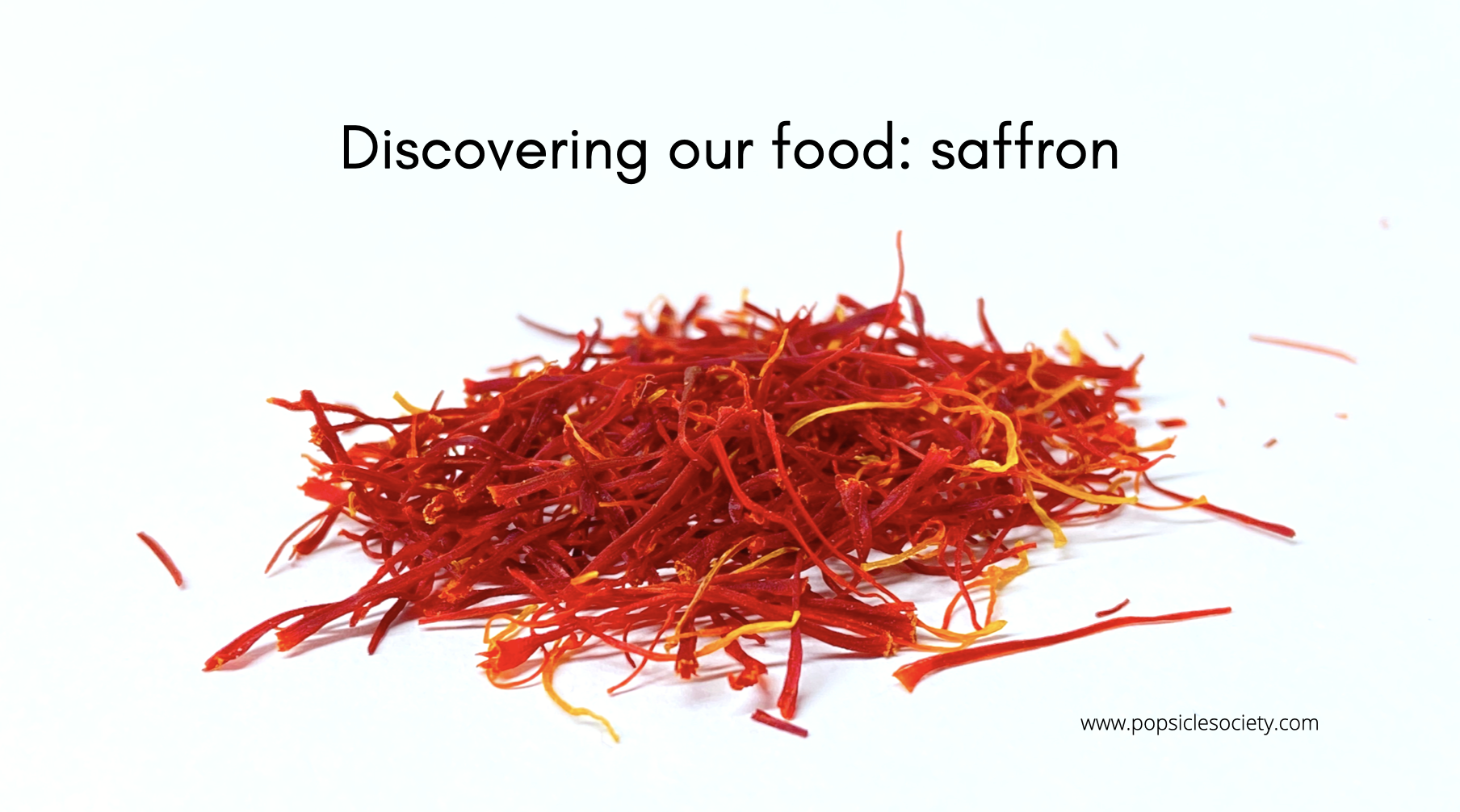 Discovering our food: saffron
