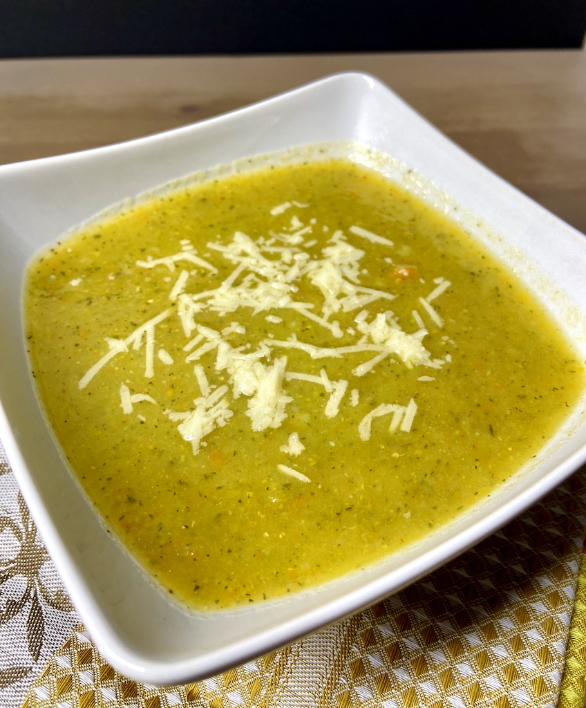 Quick and easy cream of vegetable soup