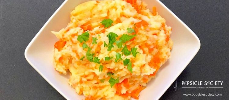 My Rustic Potato and carrot mash