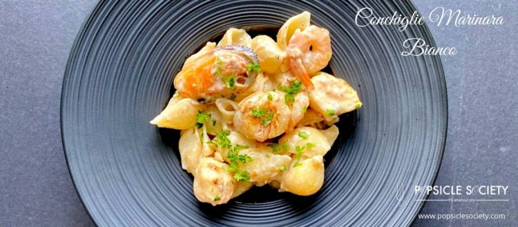 Conchiglie Marinara Bianco