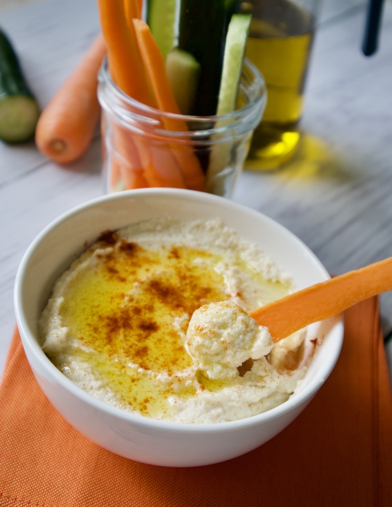 Creamy Cauliflower Hummus